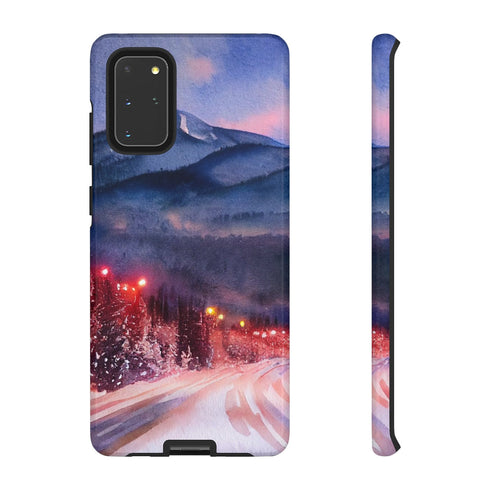 Christmas in Vail Colorado - Impact Resistant Phone Case Samsung Galaxy S20+ Glossy